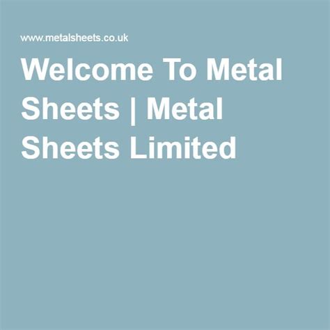 metal sheets ltd|metalsheets.co.uk.